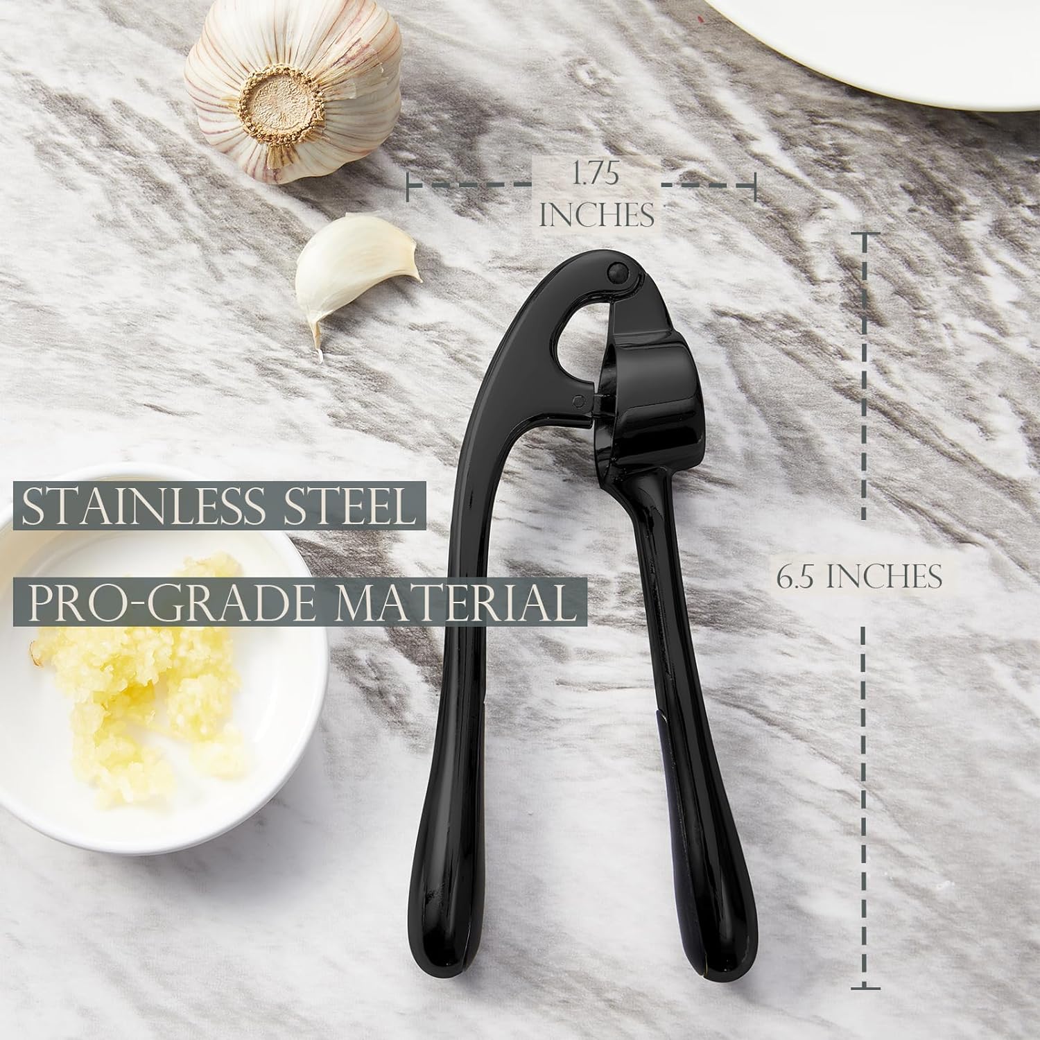 Garlic Press With Studs, Garlic Mincer, Ginger Crusher, Garlic Crusher Garlic Press With Studs, Garlic Mincer, Ginger Crusher, Garlic Crusher